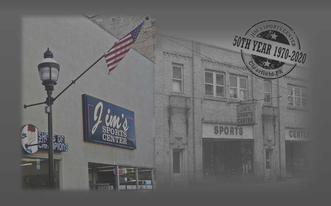 Jim's Sports Center then and now