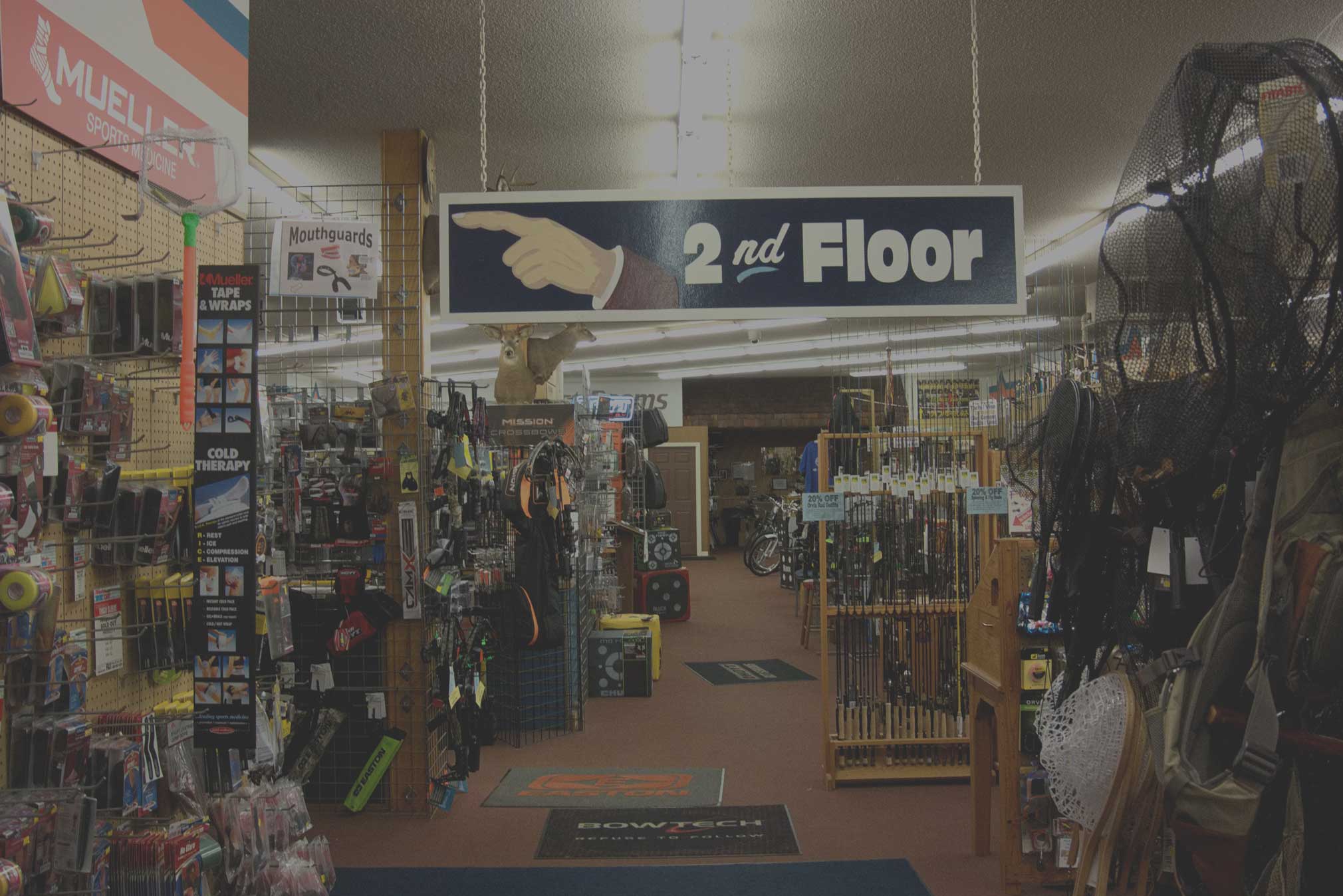 Store with 2nd floor sign